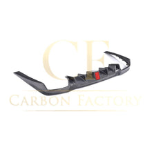 Load image into Gallery viewer, LED Style Carbon Fibre Rear Diffuser for Mercedes W213 E Class Saloon 16-18

