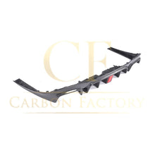 Load image into Gallery viewer, LED Style Carbon Fibre Rear Diffuser for Mercedes W213 E Class Saloon 16-18
