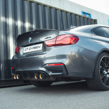Load image into Gallery viewer, BMW M3/M4 (F80 F82 F83) CARBON FIBRE DIFFUSER - MP STYLE
