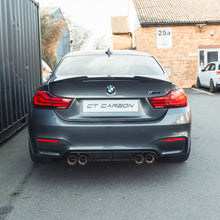Load image into Gallery viewer, BMW M3/M4 (F80 F82 F83) CARBON FIBRE DIFFUSER - MP STYLE
