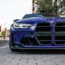 Load image into Gallery viewer, MHC Plus BMW M3/M4 CSL Style Front Splitter In Pre Preg Carbon Fibre (G80/G81/G82/G83)
