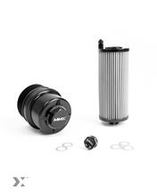 Load image into Gallery viewer, MMX S58 BMW M Oil Change &amp; Service Kit: M3 M4 M2 (G80 G81 G82 G83 G87), X3M/X4M (F97 F98) - Reusable/Washable Stainless Steel Oil Filter, Billet Aluminium Filter Cap/Housing, Magnetic Sump/Drain Plug - High Flow Performance Maintenance Bundle
