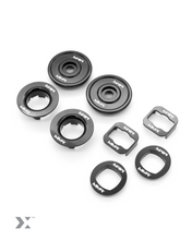 Load image into Gallery viewer, MMX Billet Rear Subframe Bush Insert Kit, Cradle Inserts for BMW F2x F3x 1 2 3 4 Series (F20 F21 F22 F23 F30 F31 F32 F33 F34 F36)
