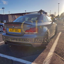Load image into Gallery viewer, MP Style Carbon Fibre Boot Spoiler for BMW 1 Series E82 07-13
