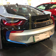 Load image into Gallery viewer, MP Style Carbon Fibre Boot Spoiler for BMW i8 14-18
