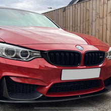 Load image into Gallery viewer, MP Style Carbon Fibre Front Splitter 1 Piece Design for BMW F80 M3 F82 F83 M4 14-20
