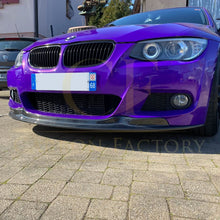 Load image into Gallery viewer, MP Style Carbon Fibre Front Splitter for BMW 3 Series E92 E93 LCI 10-13
