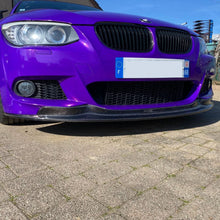 Load image into Gallery viewer, MP Style Carbon Fibre Front Splitter for BMW 3 Series E92 E93 LCI 10-13
