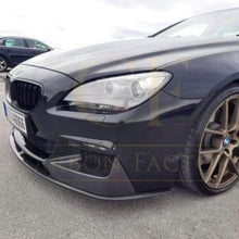 Load image into Gallery viewer, MP Style Carbon Fibre Front Splitter for BMW F06 F12 F13 6 Series 11-18
