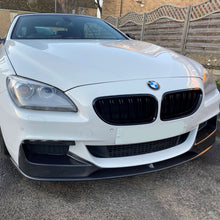 Load image into Gallery viewer, MP Style Carbon Fibre Front Splitter for BMW F06 F12 F13 6 Series 11-18
