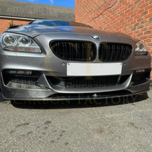 Load image into Gallery viewer, MP Style Carbon Fibre Front Splitter for BMW F06 F12 F13 6 Series 11-18
