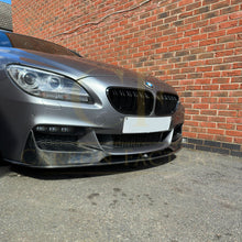 Load image into Gallery viewer, MP Style Carbon Fibre Front Splitter for BMW F06 F12 F13 6 Series 11-18
