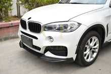 Load image into Gallery viewer, MP Style Carbon Fibre Front Splitter for BMW F16 X6 14-18
