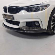 Load image into Gallery viewer, MP Style Carbon Fibre Front Splitter for BMW F32 F33 F36 4 Series 14-20
