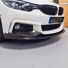 Load image into Gallery viewer, MP Style Carbon Fibre Front Splitter for BMW F32 F33 F36 4 Series 14-20
