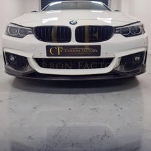 Load image into Gallery viewer, MP Style Carbon Fibre Front Splitter for BMW F32 F33 F36 4 Series 14-20
