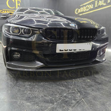 Load image into Gallery viewer, MP Style Carbon Fibre Front Splitter for BMW F32 F33 F36 4 Series 14-20
