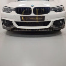 Load image into Gallery viewer, MP Style Carbon Fibre Front Splitter for BMW F32 F33 F36 4 Series 14-20
