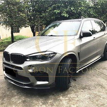 Load image into Gallery viewer, MP Style Carbon Fibre Front Splitter for BMW F85 X5M F86 X6M 16-Present
