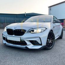 Load image into Gallery viewer, MP Style Carbon Fibre Front Splitter for BMW F87 M2C Competition 16-21
