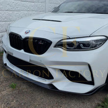 Load image into Gallery viewer, MP Style Carbon Fibre Front Splitter for BMW F87 M2C Competition 16-21
