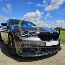 Load image into Gallery viewer, MP Style Carbon Fibre Front Splitter for BMW G11 7 Series 15-18
