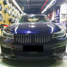 Load image into Gallery viewer, MP Style Carbon Fibre Front Splitter for BMW G11 7 Series 15-18
