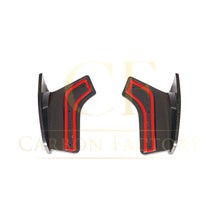 Load image into Gallery viewer, MP Style Carbon Fibre Rear Canards for BMW F15 X5 M Sport 13-18
