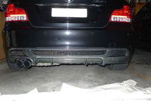 Load image into Gallery viewer, MP Style Carbon Fibre Rear Diffuser Twin Exhaust for BMW E82 E88 1 Series 04-13
