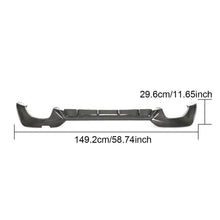 Load image into Gallery viewer, MP Style Carbon Fibre Rear Diffuser for BMW 3 Series G20 G21 Pre-LCI M Sport 19-22
