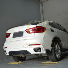 Load image into Gallery viewer, MP Style Carbon Fibre Rear Diffuser for BMW F16 X6 14-18
