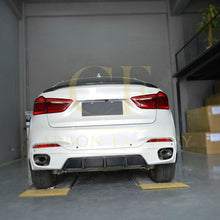 Load image into Gallery viewer, MP Style Carbon Fibre Rear Diffuser for BMW F16 X6 14-18
