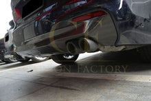 Load image into Gallery viewer, MP Style Carbon Fibre Rear Diffuser for BMW G30 G31 5 Series M Sport 17-23
