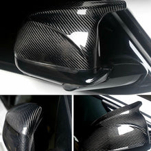 Load image into Gallery viewer, MP Style Carbon Fibre Replacement Mirror Covers for BMW F10 5 Series Pre-LCI
