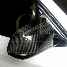 Load image into Gallery viewer, MP Style Carbon Fibre Replacement Mirror Covers for BMW F10 5 Series Pre-LCI
