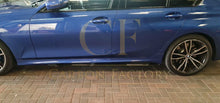 Load image into Gallery viewer, MP Style Carbon Fibre Side Skirts for BMW 3 Series G20 G21 19-Present
