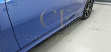 Load image into Gallery viewer, MP Style Carbon Fibre Side Skirts for BMW 3 Series G20 G21 19-Present
