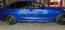 Load image into Gallery viewer, MP Style Carbon Fibre Side Skirts for BMW 3 Series G20 G21 19-Present
