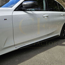 Load image into Gallery viewer, MP Style Carbon Fibre Side Skirts for BMW 3 Series G20 G21 19-Present
