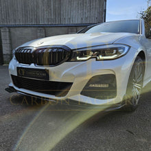 Load image into Gallery viewer, MP Style Gloss Black Front Splitter for BMW 3 Series G20 G21 Pre-LCI 19-21

