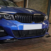 Load image into Gallery viewer, MP Style Gloss Black Front Splitter for BMW 3 Series G20 G21 Pre-LCI 19-21
