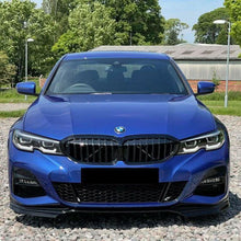 Load image into Gallery viewer, MP Style Gloss Black Front Splitter for BMW 3 Series G20 G21 Pre-LCI 19-21
