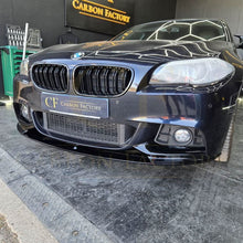 Load image into Gallery viewer, MP Style Gloss Black Front Splitter for BMW F10 F11 5 Series 10-17
