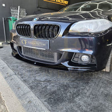 Load image into Gallery viewer, MP Style Gloss Black Front Splitter for BMW F10 F11 5 Series 10-17
