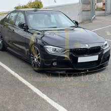 Load image into Gallery viewer, MP Style Gloss Black Front Splitter for BMW F30 F31 3 Series M Sport 12-19
