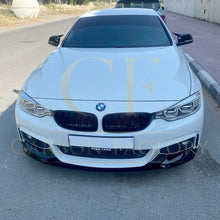 Load image into Gallery viewer, MP Style Gloss Black Front Splitter for BMW F32 F33 F36 4 Series 14-20
