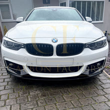 Load image into Gallery viewer, MP Style Gloss Black Front Splitter for BMW F32 F33 F36 4 Series 14-20

