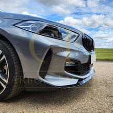 Load image into Gallery viewer, MP Style Gloss Black Front Splitter for BMW F40 1 Series 19-24
