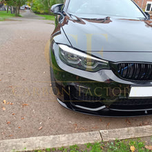 Load image into Gallery viewer, MP Style Gloss Black Front Splitter for BMW F80 M3 F82 F83 M4 14-20
