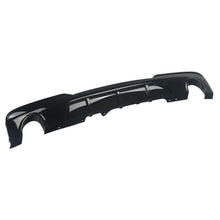 Load image into Gallery viewer, MP Style Gloss Black Rear Diffuser Dual Exhaust for BMW F10 5 Series 10-17

